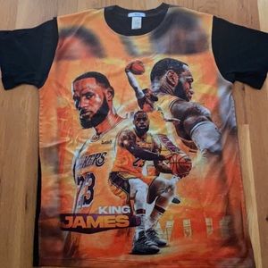 Men’s Lebron James sublimation T-shirt